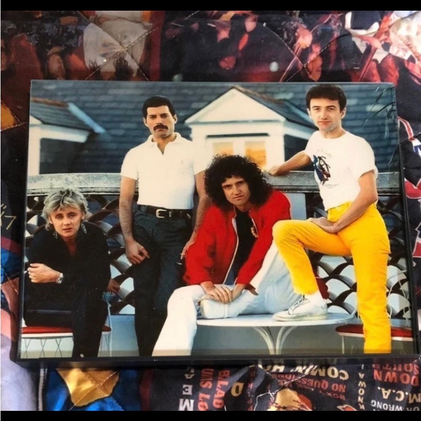Freddie Mercury Queen Band 8x10 Framed Photo Roger Taylor John Deacon Brian May